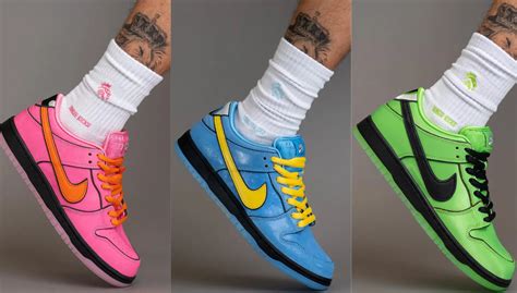 powerpuff girls sb dunks low